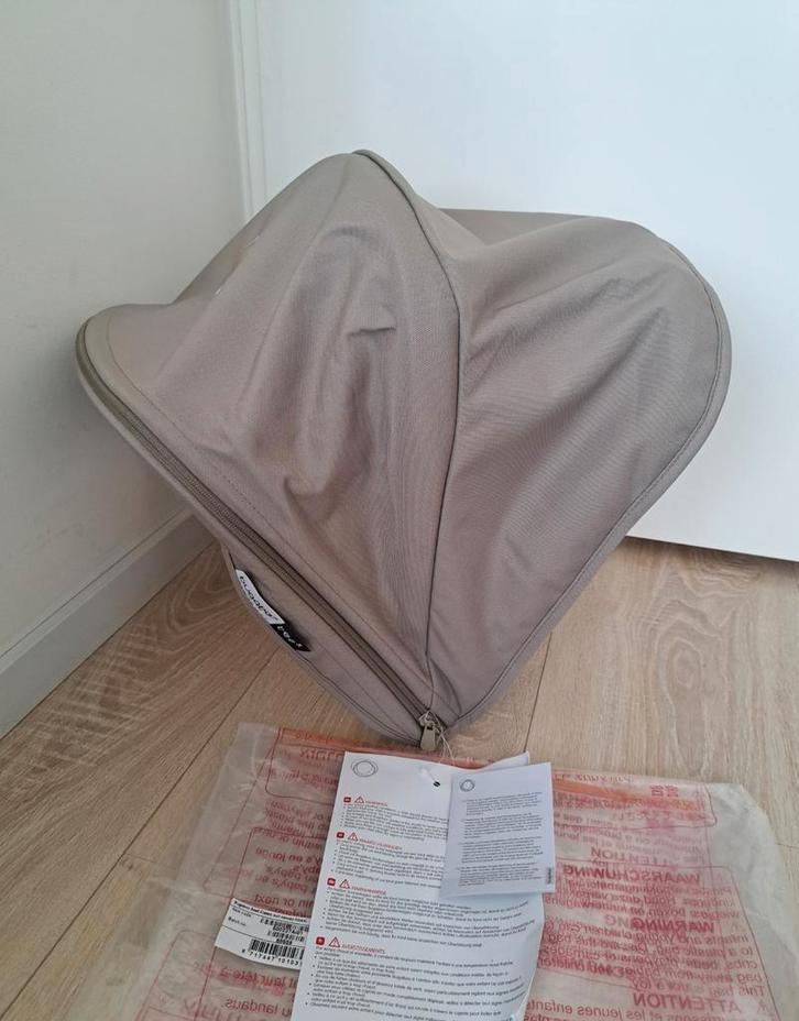 NIEUW Bugaboo Bee 5 zonnekap – Classic khaki (olijfgroen), Kinderen en Baby's, Buggy's, Zo goed als nieuw, Zonnekap, Ophalen of Verzenden