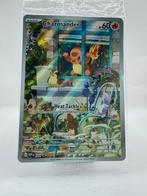 Pokemon Scarlet & Violet Promo - Charmander 044 Sealed, Ophalen of Verzenden, Zo goed als nieuw, Losse kaart