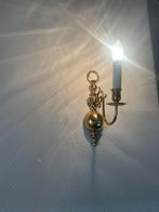 Kasteel lampjes, Ophalen of Verzenden, Metaal, Goudkleurig