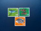 Sri Lanka Vissen - Set van 3 Postzegels, Postzegels en Munten, Ophalen of Verzenden