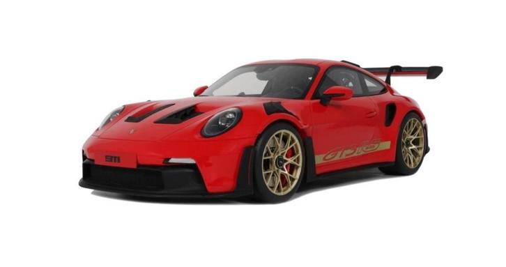Porsche 911 (992) GT3 RS 2021 Guards Red - GT Spirit 1:12, Hobby en Vrije tijd, Modelauto's | 1:5 tot 1:12, Nieuw, Auto, 1:9 t/m 1:12
