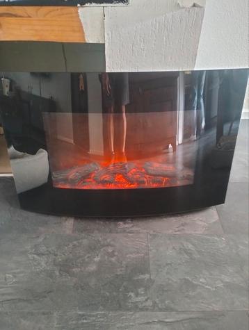 Elektrische openhaard met warmte optie beschikbaar voor biedingen