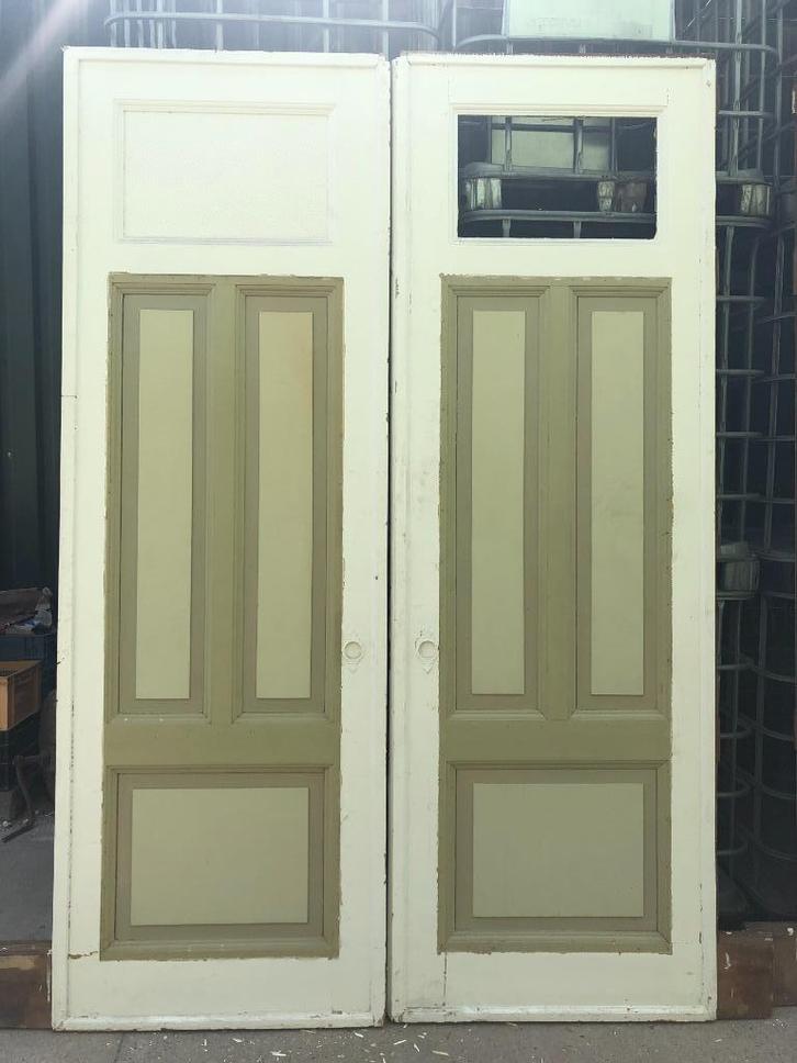 2 sets schuif / en-suite deuren 272x182cm G.Key Amsterdam., Antiek en Kunst, Curiosa en Brocante, Ophalen