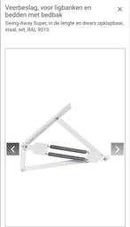 Veerbeslag voor opklapbed - Nieuw!, Verstelbaar, Eenpersoons, Wit, Nieuw