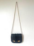 Jimmy Choo Sadie crossbody shoulder bag small leather gold, Sieraden, Tassen en Uiterlijk, Tassen | Damestassen, Verzenden, Zo goed als nieuw