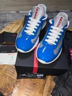 Prada Cups blauw - Maat 44, Kleding | Heren, Schoenen, Ophalen of Verzenden, Zo goed als nieuw, Blauw, Sneakers of Gympen