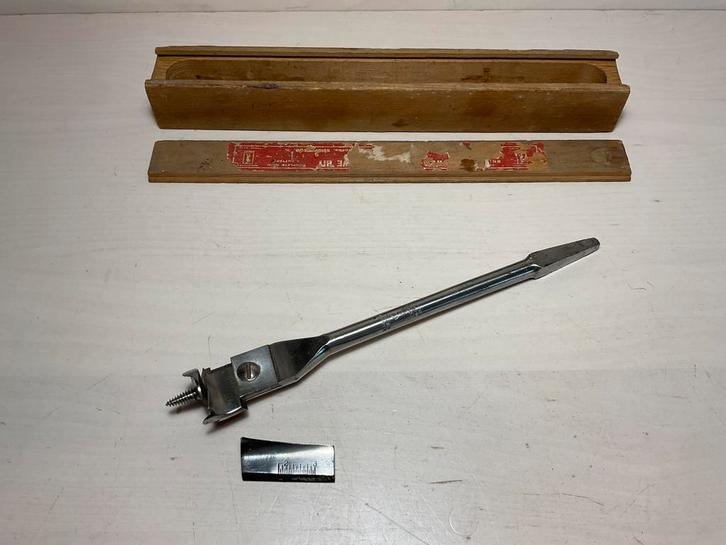 Verstelbare speedboor RIDGWAY Sheffield in origineel doosje, Antiek en Kunst, Antiek | Gereedschap en Instrumenten, Ophalen of Verzenden