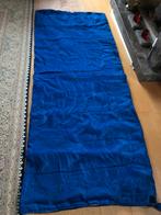 Vintage/retro blauwe slaapzak, Caravans en Kamperen, Slaapzakken, Ophalen of Verzenden, Gebruikt