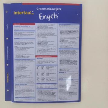 Intertaal grammaticawijzer Engels beschikbaar voor biedingen