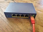 LS5004P-V2 5-Poorts PoE Switch, Ophalen of Verzenden, Gebruikt