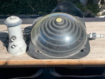 Zwembadverwarming Solar Bol + Intex Pomp beschikbaar voor biedingen