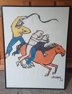 Vintage Litho afbeedig in lijst Alexander Calder 80 x 60 cm, Antiek en Kunst, Kunst | Litho's en Zeefdrukken, Ophalen of Verzenden