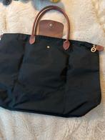 Longchamp Le Pliage Zwart - Groot, Zeer Goede Staat, Sieraden, Tassen en Uiterlijk, Tassen | Damestassen, Ophalen of Verzenden