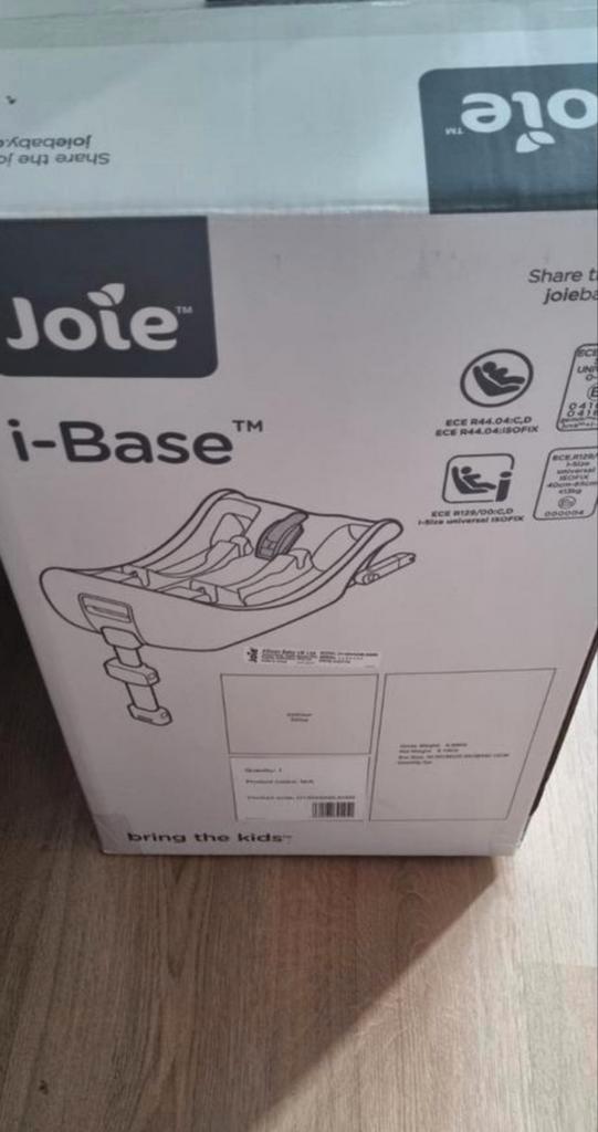 I-Base Joíe, Kinderen en Baby's, Autostoeltjes, Zo goed als nieuw, Overige merken, Isofix, Verstelbare rugleuning, Ophalen of Verzenden