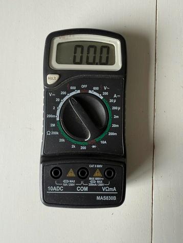 Digitale Multimeter MAS830B – Meter voor spanning, stroom beschikbaar voor biedingen