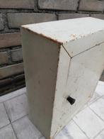 Kastje industrieel. Metaal. Ca 1950. 27/23/11 cm., Ophalen, Gebruikt