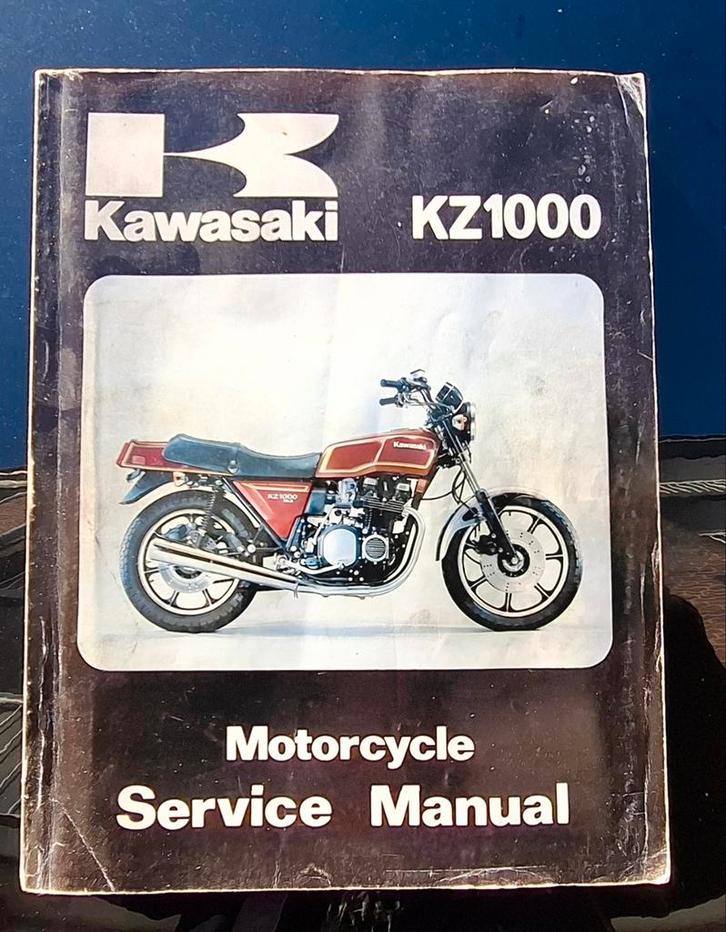 Kawasaki Z1000 MK2 handboek, Motoren, Handleidingen en Instructieboekjes, Kawasaki, Ophalen of Verzenden