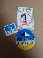 Ede stickers, Ophalen of Verzenden, Zo goed als nieuw