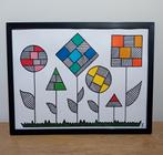 Abstract Bloementuintje. Special Art., Ophalen of Verzenden