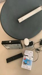 Schotel, satelliet ontvanger met AB en mono en duo lnb, Audio, Tv en Foto, Schotelantennes, Ophalen, Gebruikt