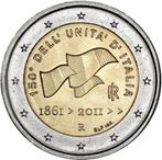 2 euro Italië “150 jaar Republiek Italië’’ UNC 2011, Verzenden, Italië, 2 euro, Losse munt