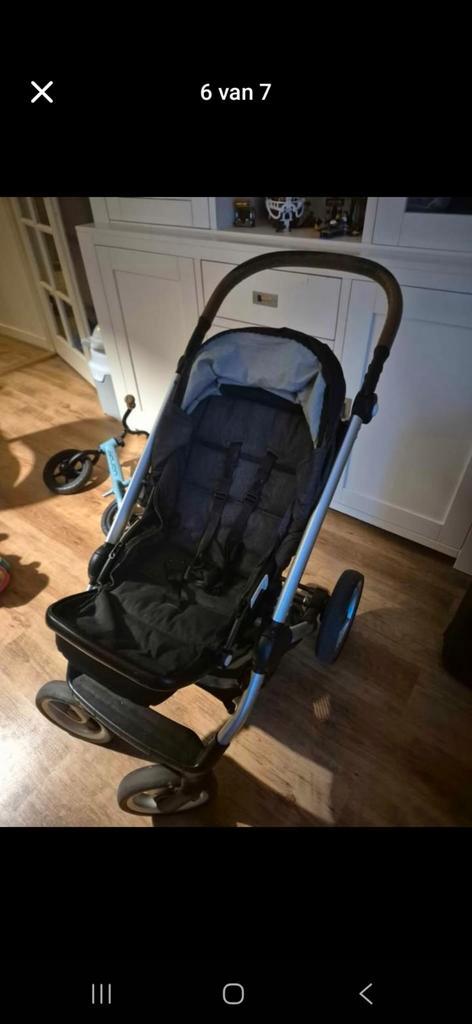 Mooie  mutsy evo combiwagen met reiswieg, Kinderen en Baby's, Kinderwagens en Combinaties, Gebruikt, Combiwagen, Overige merken