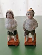 Koppel antieke beeldjes, Antiek en Kunst, Antiek | Porselein, Ophalen of Verzenden