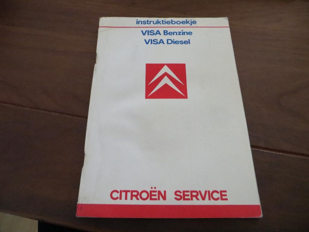 Instructieboek Citroen Visa 11, Visa 14, Visa 17 diesel 1985, Auto diversen, Handleidingen en Instructieboekjes, Ophalen of Verzenden