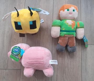 Minecraft pluche beschikbaar voor biedingen