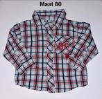 Zeeman Overhemd/blouse Maat 80 Geblokt, Kinderen en Baby's, Babykleding | Maat 80, Zeeman, Ophalen of Verzenden, Zo goed als nieuw