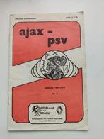 AJAX - PSV Programma seizoen 1978-79 no 4, Verzamelen, Sportartikelen en Voetbal, Verzenden, Gebruikt, Ajax, Boek of Tijdschrift