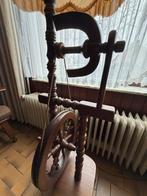 Antiek spinnewiel met lampenkap, Ophalen, Gebruikt, Spinnewiel