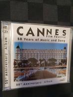 Cannes film festival 50 years of music and song 2 cd, Verzenden, Gebruikt