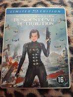 Resident evil - retribution steelbook, Ophalen of Verzenden, Zo goed als nieuw, Horror