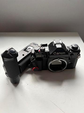 Canon A-1 met Motordrive beschikbaar voor biedingen