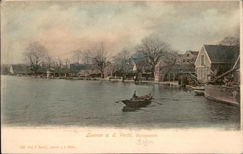 Loenen a.d. Vecht ( Kleur) vóór 1906, Verzamelen, Ansichtkaarten | Nederland, Ongelopen, Utrecht, Voor 1920, Verzenden