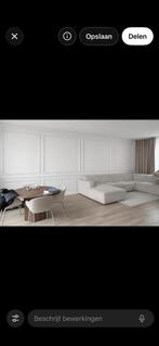 sierlijsten maken op 1 muur. Zoals foto