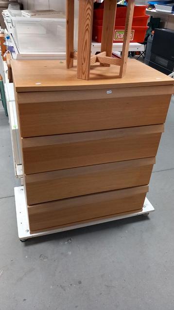 Houten Ladekast met 3 Laden