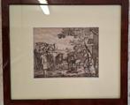Kopergravure uit 1751, Antiek en Kunst, Kunst | Etsen en Gravures, Ophalen of Verzenden
