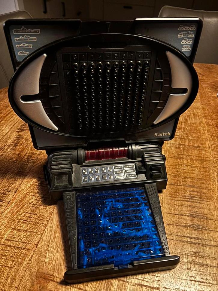 Elektronisch Zeeslag-spel, Hobby en Vrije tijd, Gezelschapsspellen | Overige, Gebruikt, Ophalen