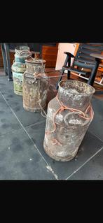 Carbidbussen - melkbussen, Ophalen of Verzenden, Zo goed als nieuw, Rond, Minder dan 30 cm