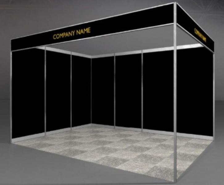 Standbouw, Hobby en Vrije tijd, Feestartikelen | Verhuur, Gebruikt, Overige, Verzenden