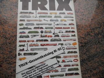 Trix Catalogus 1981 - 1982 beschikbaar voor biedingen