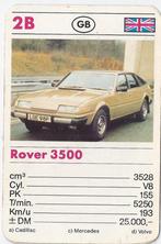 Kw3 autokaartje rover 3500 ( 2b ), Ophalen of Verzenden, Zo goed als nieuw, Auto's
