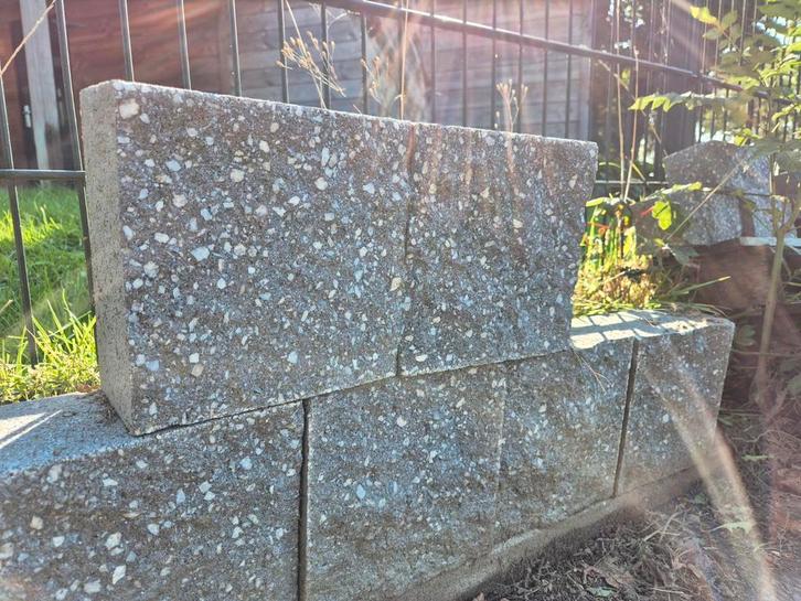 Stapelblokken noors antr patioblokken borderblokken s-partij, Tuin en Terras, Bielzen en Borders, Nieuw, Blok, Beton, Minder dan 25 cm
