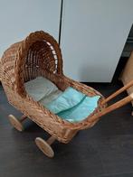Rieten poppenwagen, Ophalen of Verzenden, Gebruikt, Babypop
