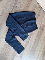 Donkerblauwe pantalon Tommy Hilfiger maat 40 elastieke band, Maat 38/40 (M), Blauw, Ophalen of Verzenden, Zo goed als nieuw