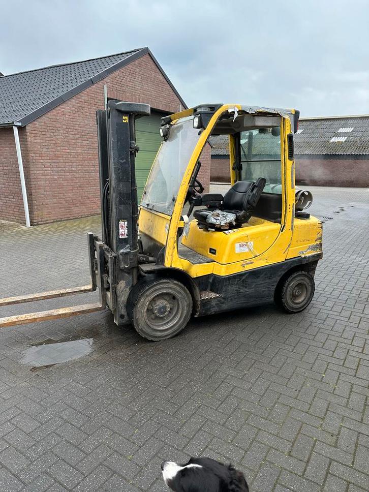 Hyster Heftruck 3 Ton - Triplo, Sideshift, Freelift, Zakelijke goederen, Machines en Bouw | Heftrucks en Intern transport, Heftruck