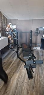 Halterbank Weider, Sport en Fitness, Ophalen, Benen, Krachtstation, Zo goed als nieuw