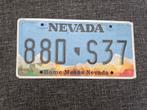 Nevada USA Nummerbord Nummerplaat kentekenplaat License VS, Ophalen of Verzenden, Gebruikt, Auto's